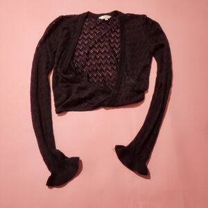 Vintage Y2K Candies Black Knit Shrug